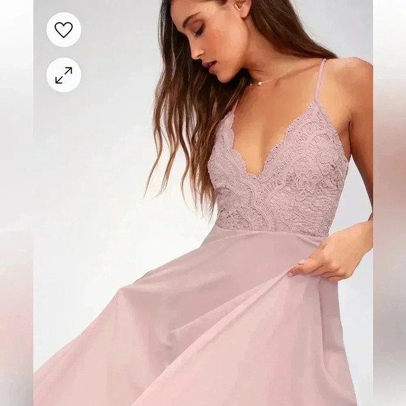 Lulus Madalyn Lace Maxi Dress Size XL - Picture 3 of 12